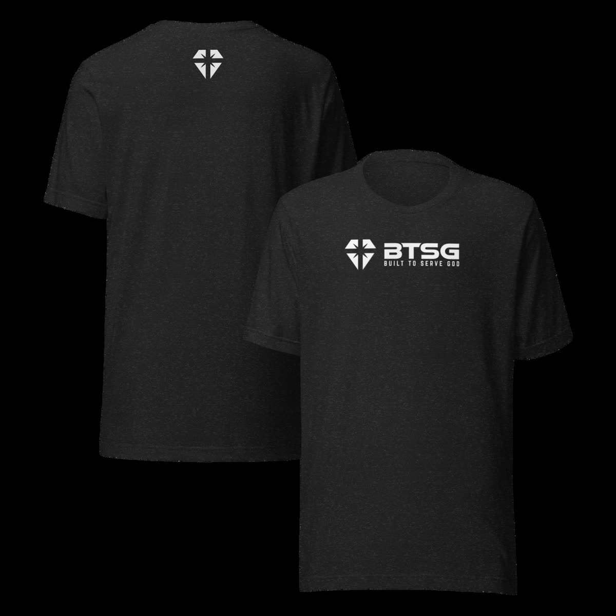 BTSG Classic Tee — front and back view